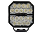 OPTIBEAM 108W (8500lm) Elites 5 LED darba lukturis IP68, 125×125×55,4mm