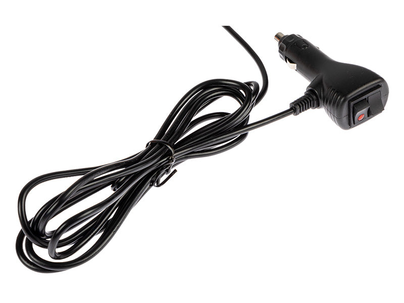 12-24V LED-blixt, ECE R65, ø 90,00-132,00 x 90,00mm, magnet- och trepunktsfäste, 3 blixtfunktioner, 2,8 m lång kabel med tändstiftskontakt och vippströmbrytare i änden. (Fast installation rekommenderas för fordon i rörelse).