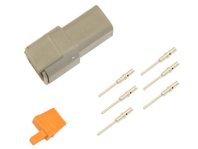 Deutsch savienotāju komplekts DTM 6-pin DTM