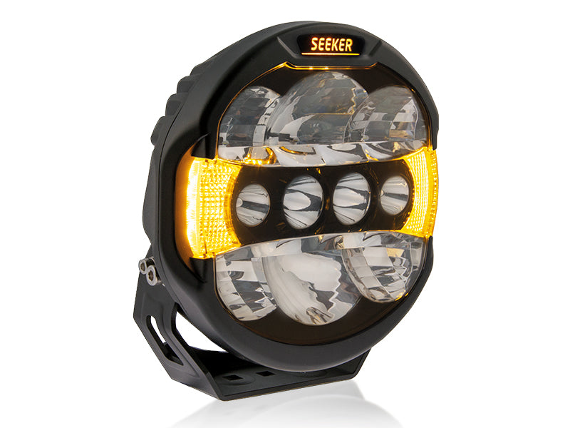 SEEKER QUANTUM LED Papildlukturis 10-32V/ 1200LM.  Izmēri: ø 229,00 x 82,00mm