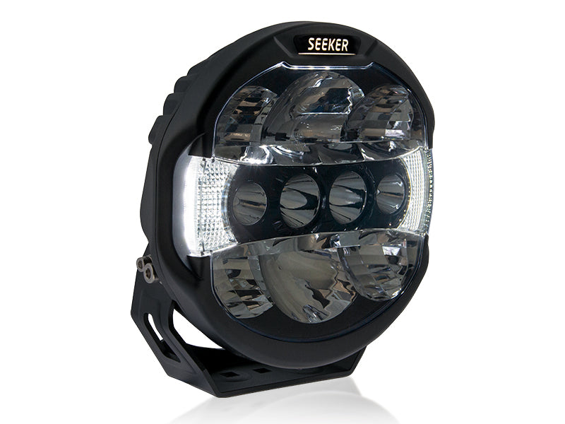 SEEKER QUANTUM LED Papildlukturis 10-32V/ 1200LM.  Izmēri: ø 229,00 x 82,00mm