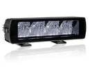 SUPERACTION_OPTIBEAM 9-36V 4000Lm 4 LED vit och gul markeringslampa, IP68, R112, R10, 307,00 x 81,00 x 87,00mm, 1 lux @ 480 m, R112 1 lux @ 380 m, 3,59 A @ 13,7 V, höjd med fäste 109 mm, kallvitt ljus 5700K