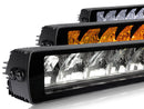 SUPERACTION_OPTIBEAM 9-36V 4000Lm 4 LED vit och gul markeringslampa, IP68, R112, R10, 307,00 x 81,00 x 87,00mm, 1 lux @ 480 m, R112 1 lux @ 380 m, 3,59 A @ 13,7 V, höjd med fäste 109 mm, kallvitt ljus 5700K