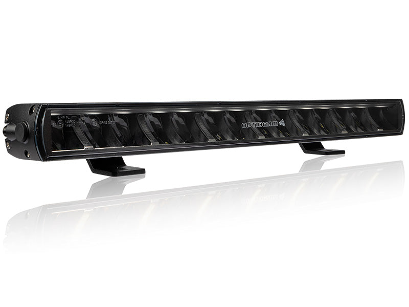 OPTIBEAM 9-36V 13350Lm LED garais papildlukturis, 534.00 x 47.00 x 65.00mm, 2-pin DTP, vads 2.2m, IP68,  R148, R149, R10, auksti balta gaisma 5000K