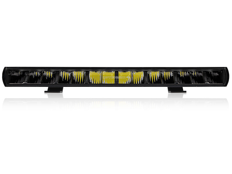 1605-NS2096 OPTIBEAM 9-36V 13350Lm LED garais papildlukturis, 534.00 x 47.00 x 65.00mm, 2-pin DTP, vads 2.2m, IP68,  R148, R149, R10, garantija 3 gadi, auksti balta gaisma 5000K