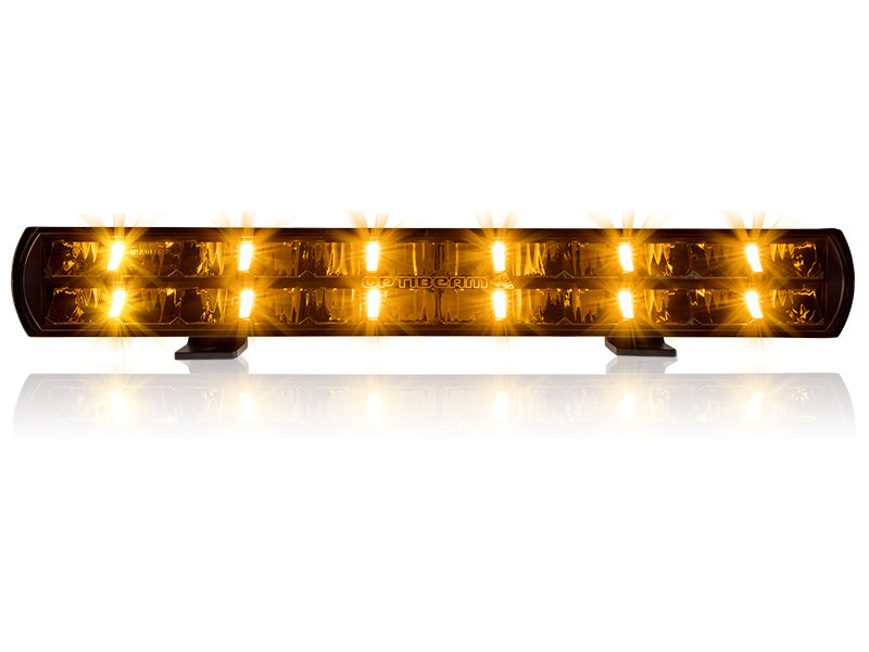25000Lm 9-36V OPTIBEAM Super Captain Dual 600 Special lång extra lampa, IP68, R112, R10, högvitt ljus 5000K