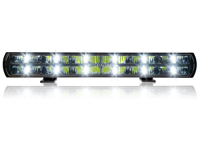 25000Lm 9-36V OPTIBEAM Super Captain Dual 600 Special lång extra lampa, IP68, R112, R10, högvitt ljus 5000K