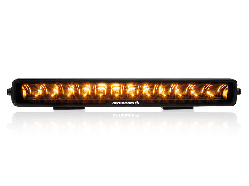 9-48V 13400Lm OPTIBEAM PURE 335 LED lineārais papildlukturis,  R148, R149, R10  auksti balta gaisma 5000K