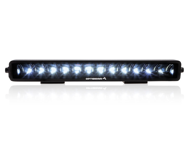 9-48V 13400Lm OPTIBEAM PURE 335 LED lineārais papildlukturis,  R148, R149, R10  auksti balta gaisma 5000K