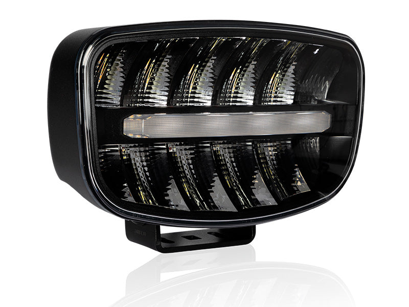 9-36V 7780Lm OPTIBEAM Elites Mega 12 LED lukturis, R148, R149, R10, 2 kontaktu DTP, garantija 3 gadi, auksti balta gaisma 5000K