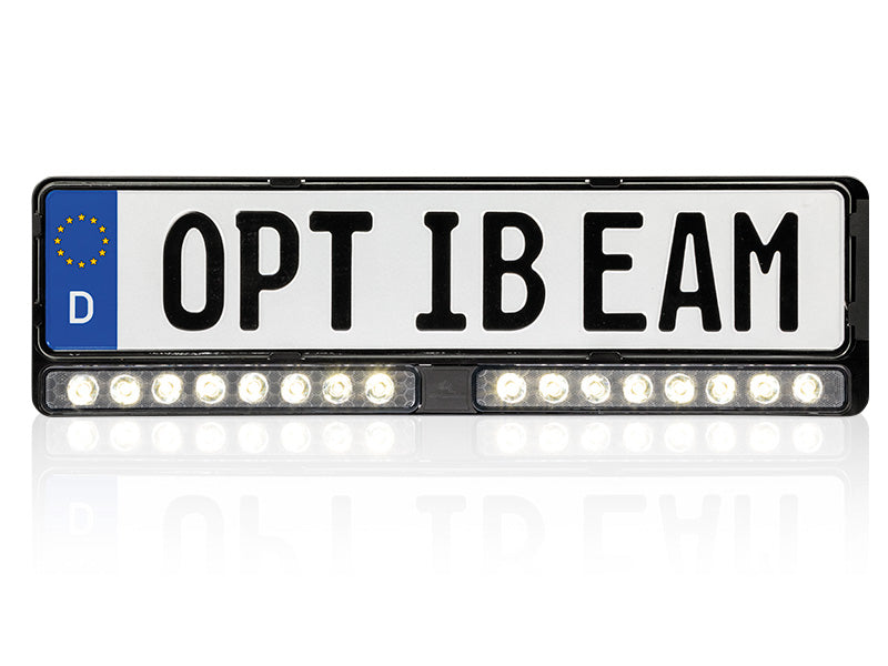 OPTIBEAM E-BAR EU TWIN ūdensizturīgs LED papildlukturis 9–36 V, 8 793 lm, 5 000 K, 450 m, IP68/69K, E-apstiprināts, ar integrētu releju, 537×156×36 mm, 3 gadu garantija