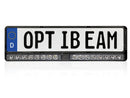 OPTIBEAM E-BAR EU TWIN ūdensizturīgs LED papildlukturis 9–36 V, 8 793 lm, 5 000 K, 450 m, IP68/69K, E-apstiprināts, ar integrētu releju, 537×156×36 mm, 3 gadu garantija
