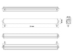 9-36V 21300Lm OPTIBEAM Super Captain Dual 800 Rally Edition papildlukturis, IP68/69K, ECE R10, R149, auksti balta gaisma 5800K