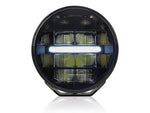 9-36V 7780Lm OPTIBEAM Elites 7 papildlukturis, IP68/69K, ECE R149, R148, R10, auksti balta gaisma 5000K