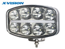 2x pair of LED auxiliary lamps TA_X-VISION QUADRATOR 8x8W CREE LED 10-30V 6500Lm auxiliary lamp, cool white 6000K