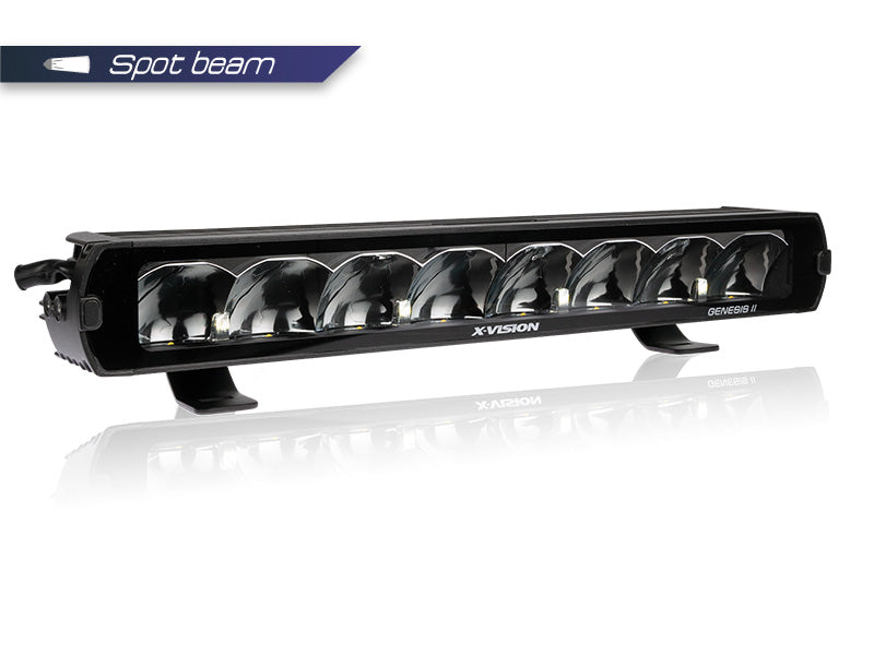 Available: TA_9-36v 8000 lm X-VISION Genesis II 600 Spot Beam auxiliary headlight, 4-pin DTP, R112, R10, 5-year warranty, neutral white light 4700K
