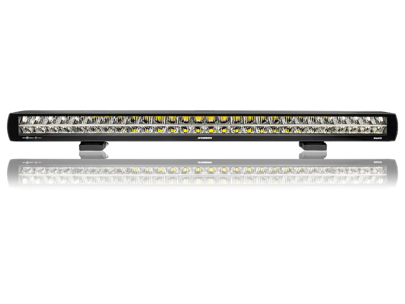 9-36V 210000Lm X-VISION Maxx 1100 LED BAR papildlukturis, IP68, 2,20 m, 4-pin DTP, melns, auksti balta gaisma 5000K