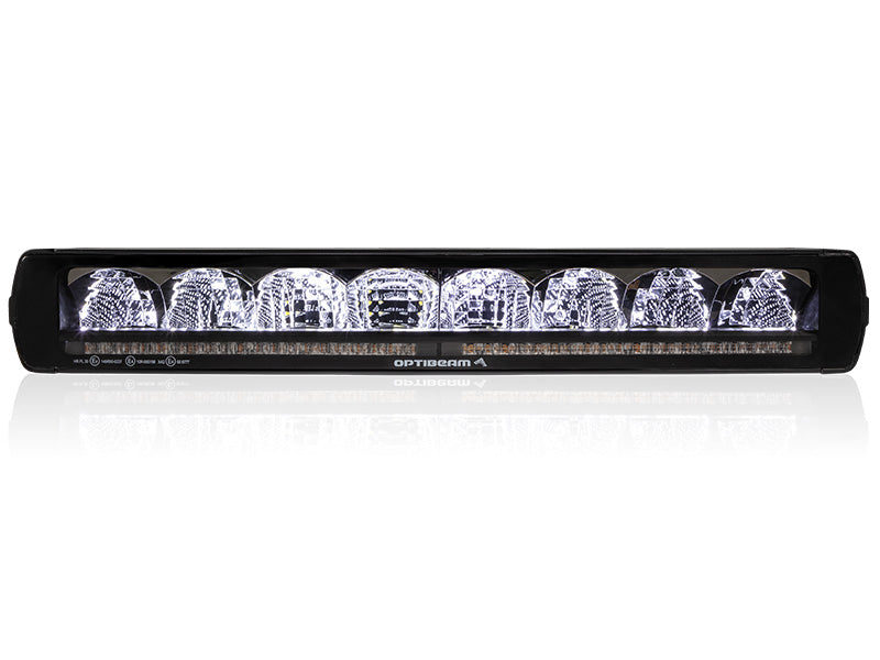 OPTIBEAM 9-36V 10200 Lm, 8-polig DT, R149, R65 cl.2, R10, högvit 500K
