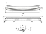 Светодиодная балка W-LIGHT Comber II 54 см, 13800 лм, 5000K, IP67