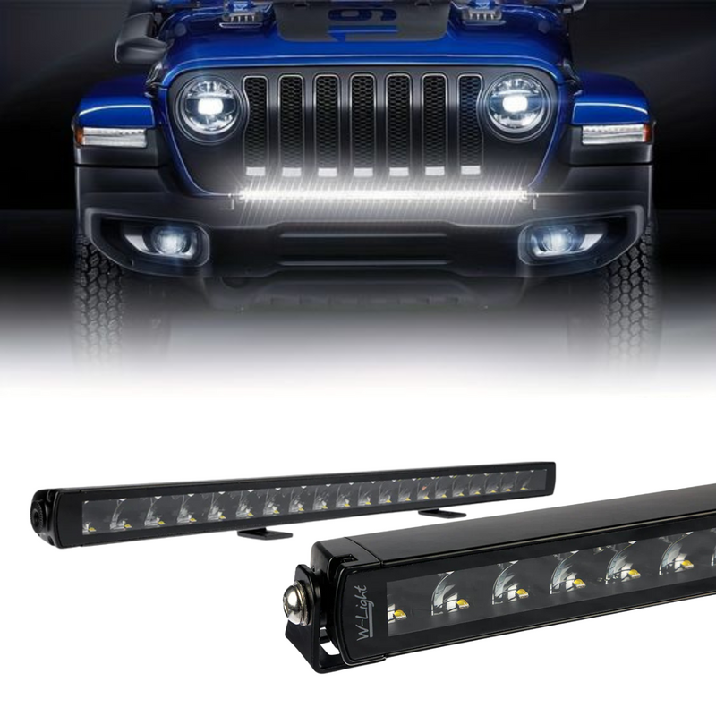 W-LIGHT 11-32V 12000Lm (84W) LED lineārais lukturis, 5.98A,@ 13,7V, R112, R10, 536/36/58 mm, auksti balta gaisma 5700K