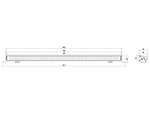 W-LIGHT 11-32V 13500Lm R112, R10, IP68, 30 x Osram LED, потребляемая мощность 9,73A @ 13,7V, 1 люкс @ 463 м, 787/36/58 мм, высокий белый 5700K