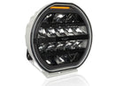 12-48V 9000Lm W-LIGHT Fury 9" 16 LED tālās gaismas lukturis, balts, R148, R149, R10, R65 cl.1, auksti balta gaisma 5500K