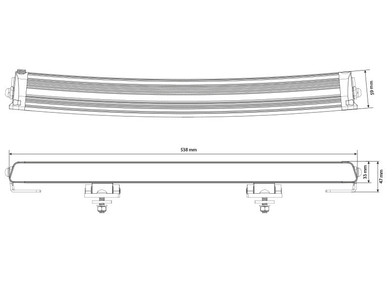 9-36 Вт 9200 лм W-LIGHT Surge Super Slim 20 LED боковой светильник, IP68/69K, R148, R149, R10, холодный белый 5000K