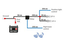 12V 40A 30A Wiring kit, 4-pin