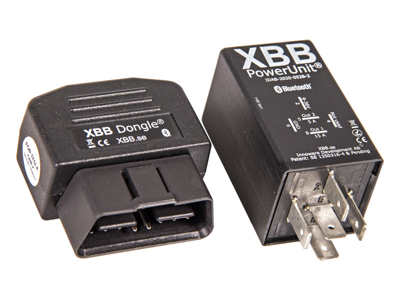 VEVOR papildlukturu pieslēguma komplekts ar XBB dongle un bezvadu vadības releju 9–36 V 15 A + 5 A