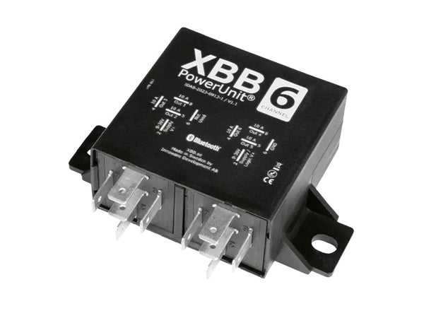 XBB 9-36V 6x10A barošanas bloks Power Unit 6, IP53