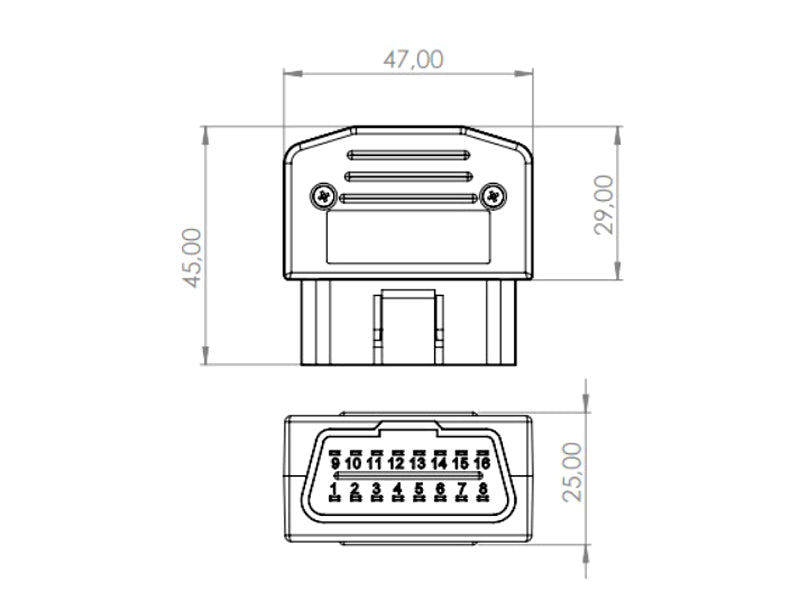 XBB adapteris 16-pin