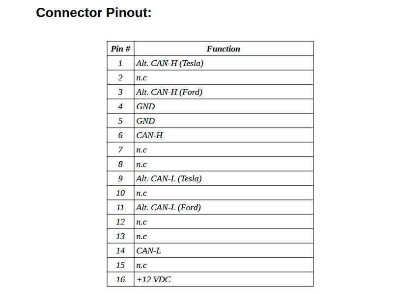 XBB adapteris 16-pin