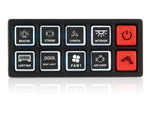 OPTIBEAM 12-24V 60A Control Panel Kit with 4 functions