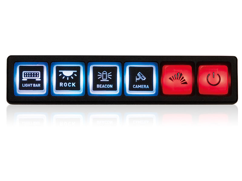 OPTIBEAM 12-24V 60A Vadības paneļa komplekts ar 4 funkcijām