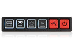 OPTIBEAM 12-24V 60A Control Panel Kit with 4 functions