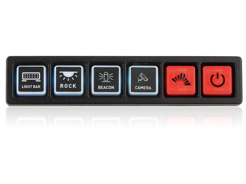 OPTIBEAM 12-24V 60A Control Panel Kit with 4 functions