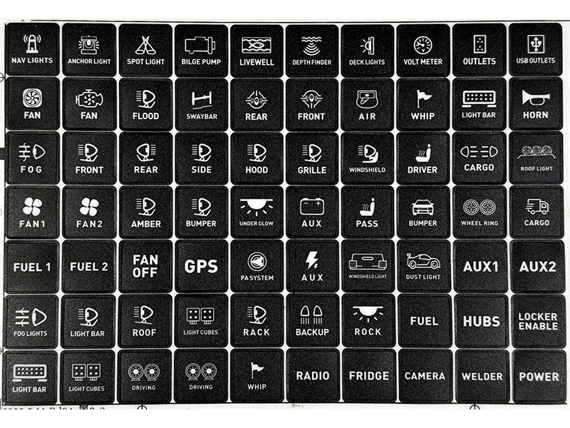 OPTIBEAM 12-24V 60A Vadības paneļa komplekts ar 4 funkcijām