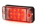 12-24V LED marker light, white-orange, 107.4x46.7x23mm