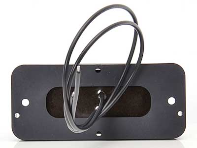 12-24V LED marker light, white-orange, 107.4x46.7x23mm