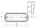 LED Number plate illumination