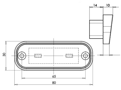 LED Number plate illumination
