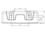 WAS LED dienas gaitas lukturis, 12–24V, 334Lm, 4 LED, IP66/IP68, 146,5x32,8x50mm, balta gaisma