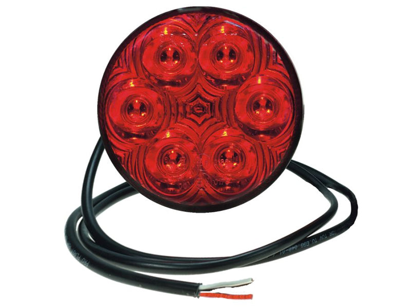 OPTIBEAM PRO Mini Ring – LED aizmugurējais miglas lukturis, 12–24 V, IP6K9K, ADR, ECE