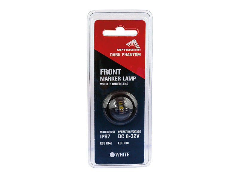 OPTIBEAM 8-32V 0.5W 0.04 A/12V передний рабочий/задний свет автомобиля с темным дизайном, IP67, ECE R148, ECE R10