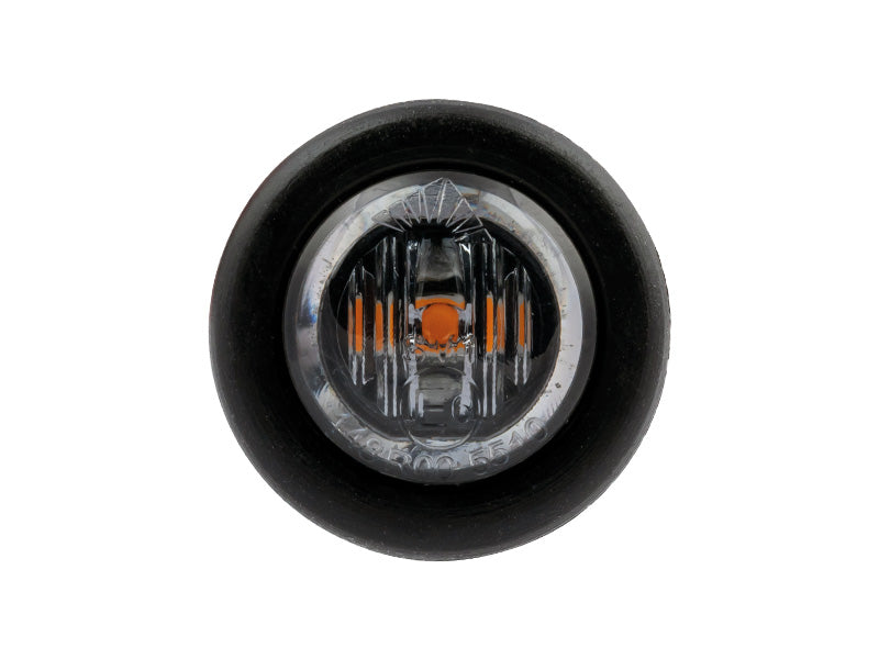 8-32V Optibeam Dark Phantom valgusti, IP67, must, kollane valgus, PC, ø 18,90 x 16,20mm, ECE R148, ECE R10, 2,1m pikkune juhe, 2-poolne lahtine kaabel.