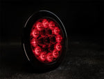 10-30V LED aizmugurējais lukturis, ECE R148, EMC R10, IP67, melns, kreisais/labais