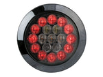 10-30V LED aizmugurējais lukturis, ECE R148, EMC R10, IP67, melns, kreisais/labais