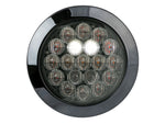 10-30V LED aizmugurējais lukturis, ECE R148, EMC R10, IP67, melns, kreisais/labais