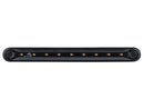 OPTIBEAM LED gabarītgaisma Dark Phantom, dzeltena, 10-36V, IP67, 239 mm