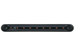 OPTIBEAM Dark Phantom LED gabarītlukturis sarkans, 10–36 V, IP67, 9 LED, 239,4 mm, 2 kontaktu atvērtais kabelis